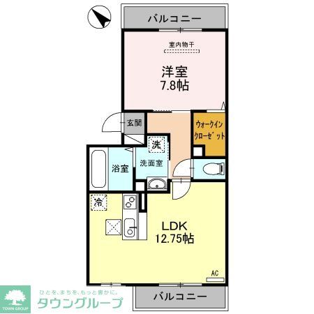 都営大江戸線 光が丘駅 徒歩24分 3階建 築14年の間取り写真