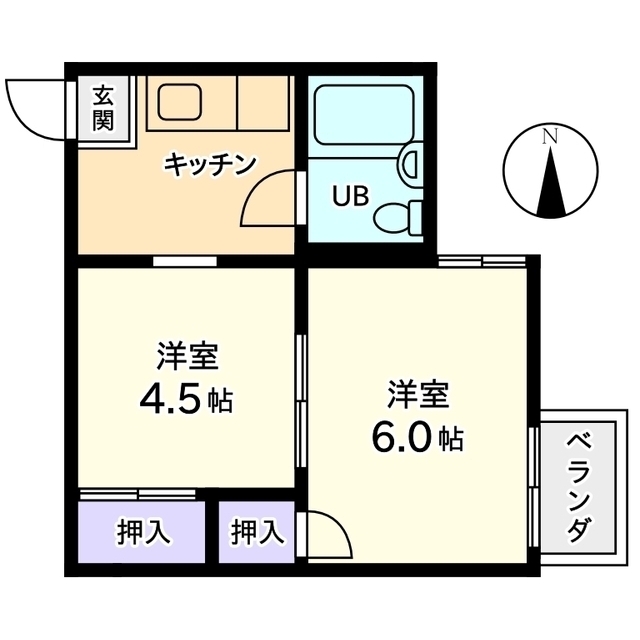 ハイハウス糸町の間取り写真