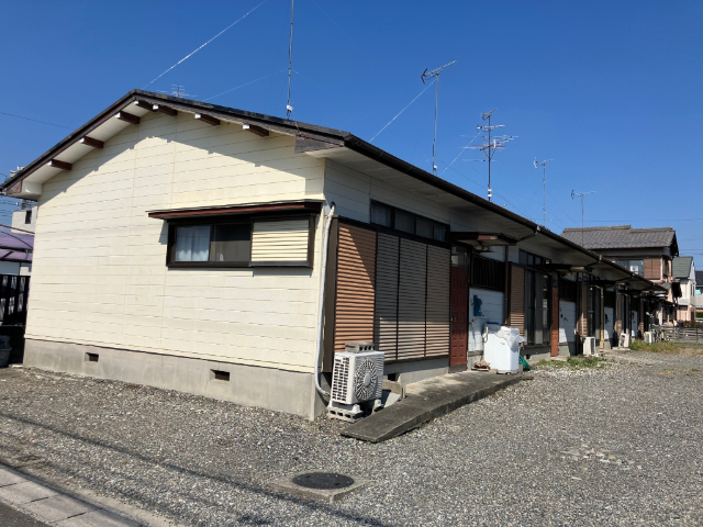 建物外観　長屋タイプです。