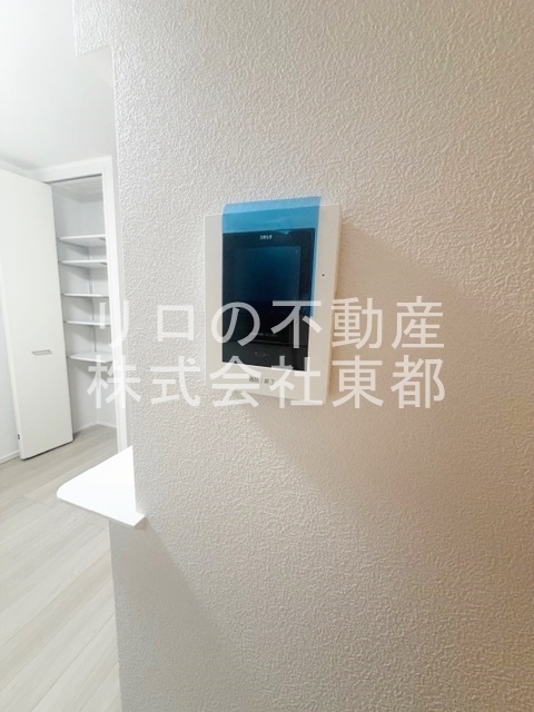 セキュリティ　訪問者が一目で分かるＴＶモニタ付インターホンです！