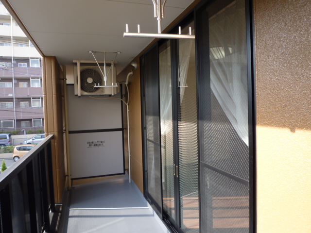バルコニー　別の部屋の写真です