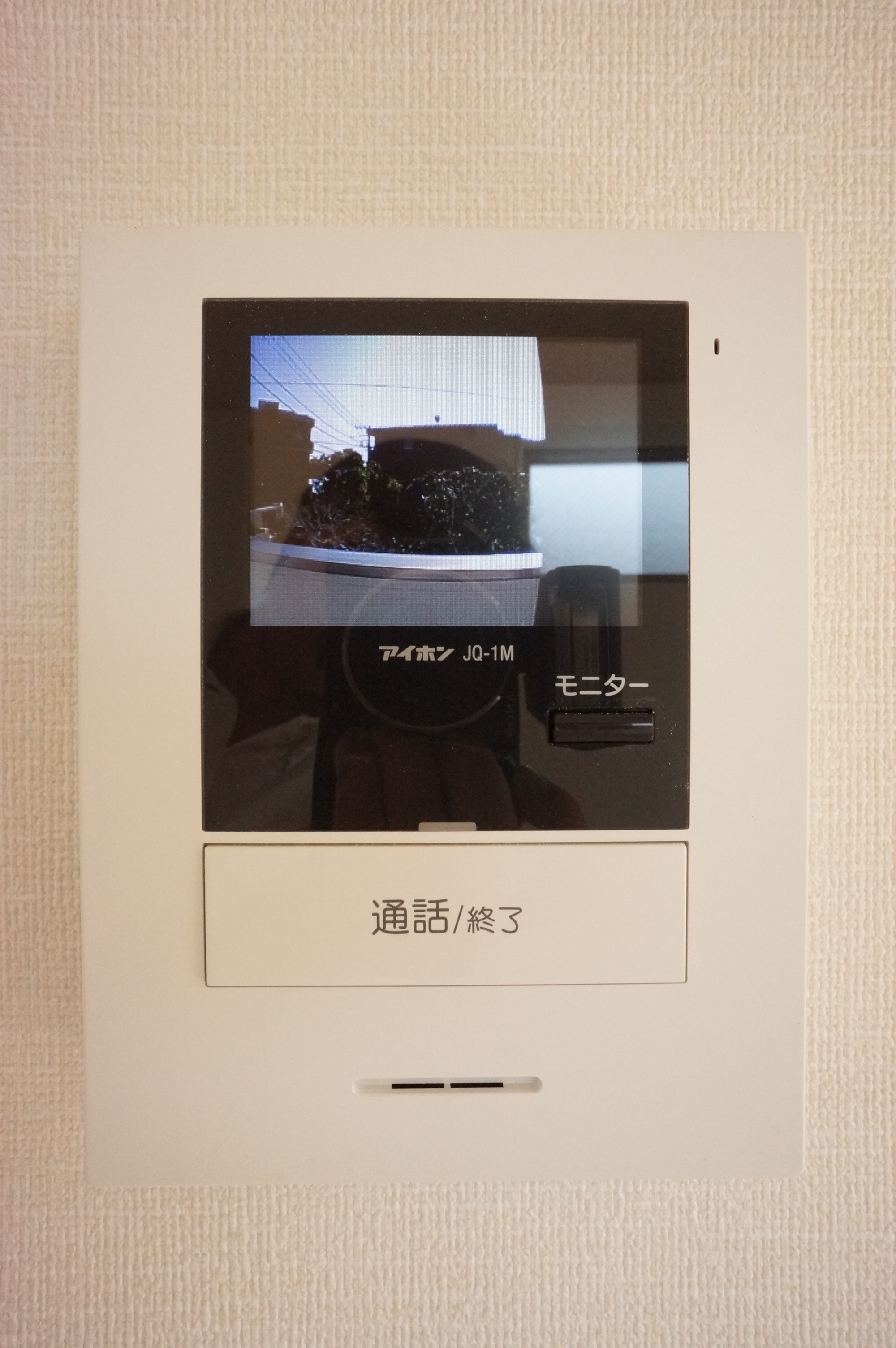 セキュリティ　カラーＴＶモニターホン仕様！