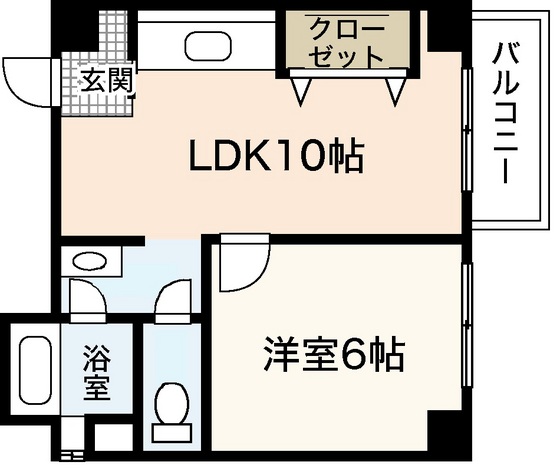 【タケチヨビルの間取り】