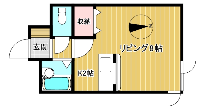 ロイヤルステージ平岸の間取り