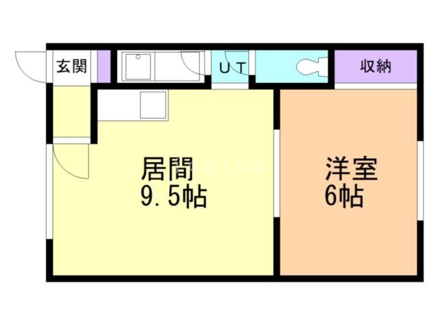 コーポ北欧館の間取り