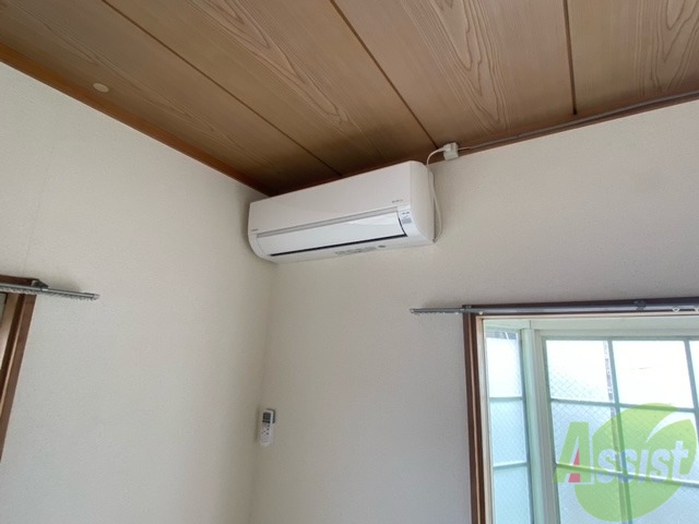その他設備　エアコンはお部屋の角に、室温管理はおまかせです