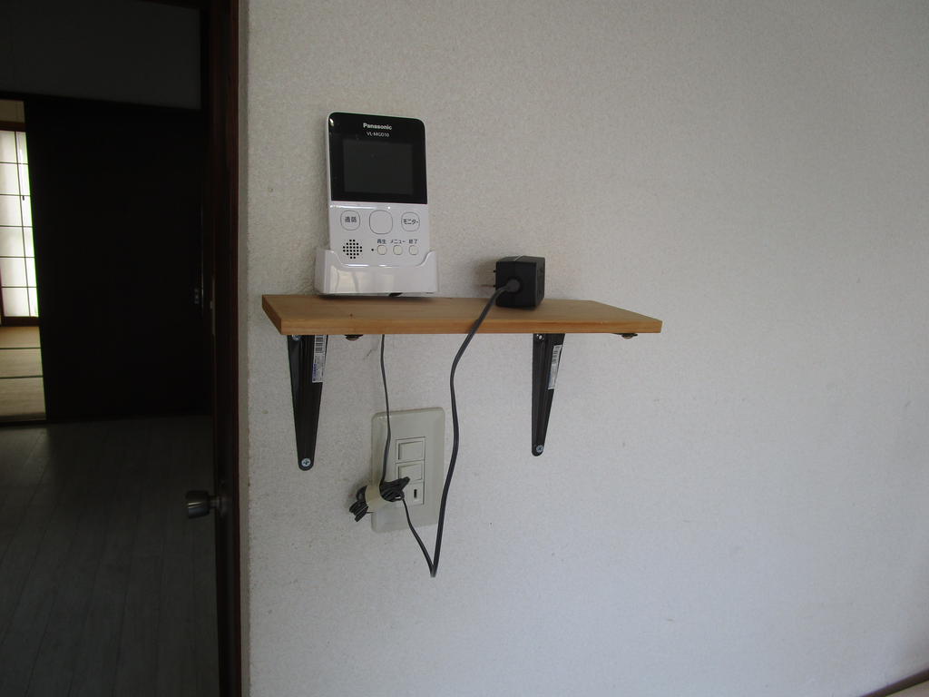 セキュリティ　モニタ付インターフォン付です。