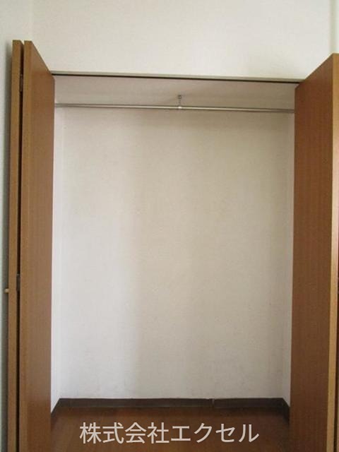 収納　クローゼットです。