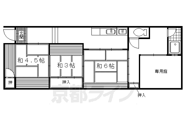 京都市上京区鳳瑞町のその他の間取り