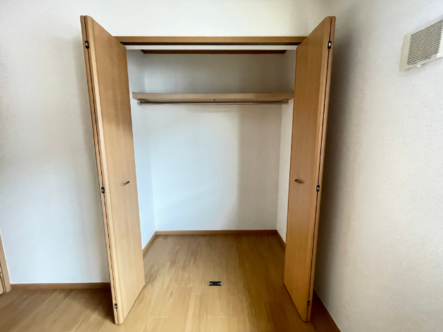 収納　奥行きのある収納です
