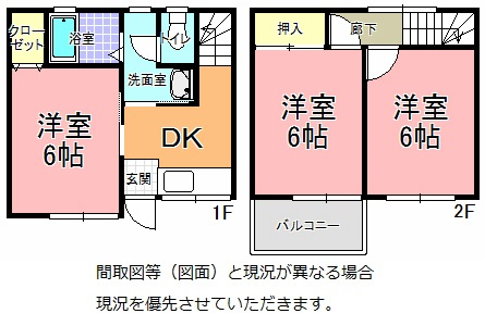 アメニティ神敷台の間取り