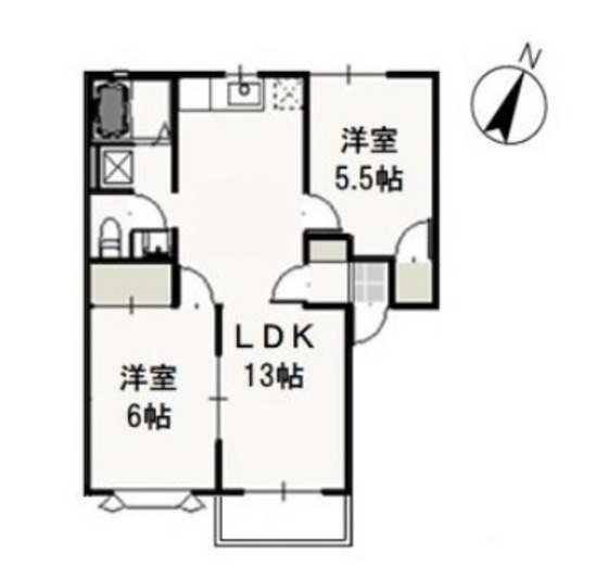 グリーンパーク西辛川Ｃの間取り