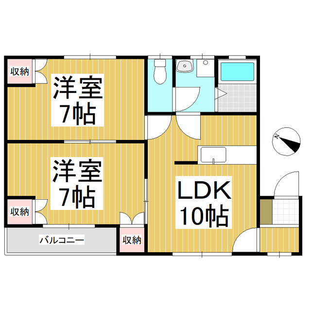 アミティ稟の間取り