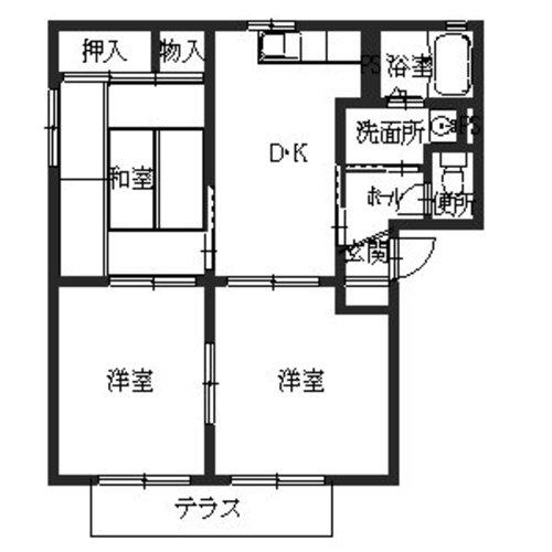 コーラルクィーンの間取り