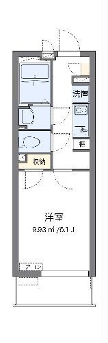 横浜市磯子区東町のマンションの間取り