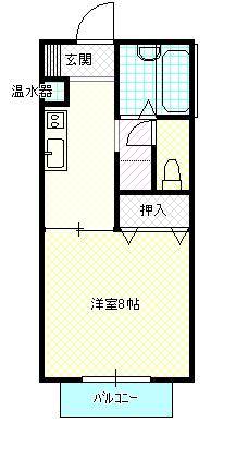 ブルックハイムの間取り