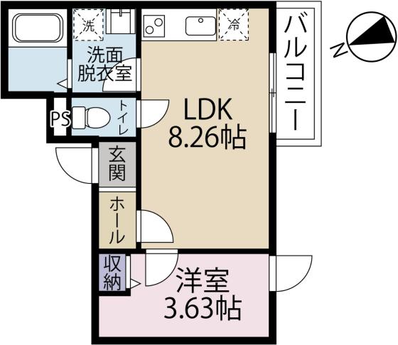 GranSuite Motoomachiの間取り