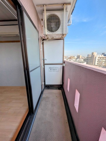 バルコニー　日当たり良好
