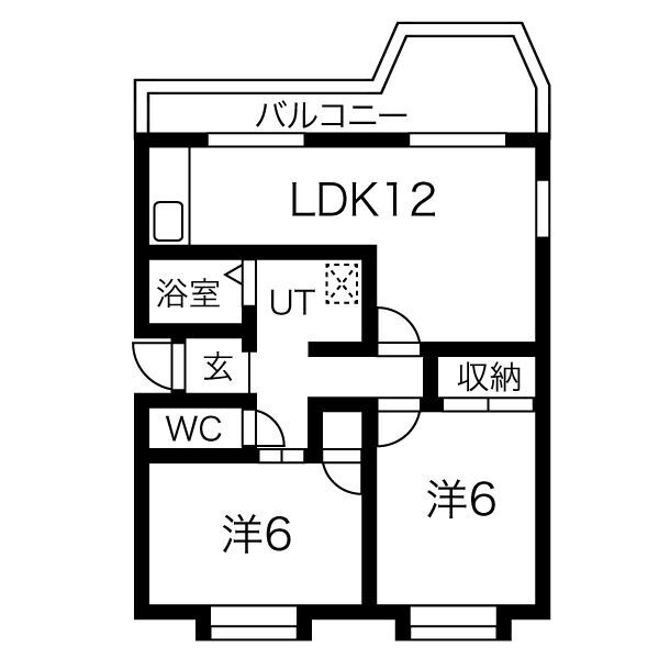 カインド小野の間取り