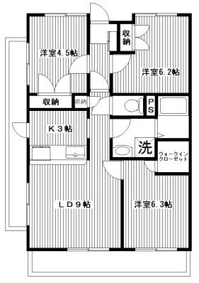 グランドヒルズ横浜の間取り