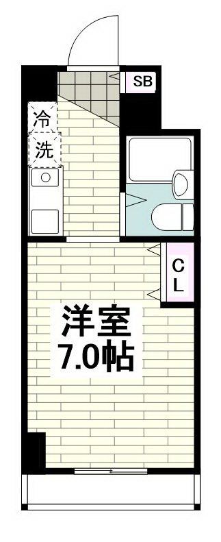 藤沢市城南のマンションの間取り