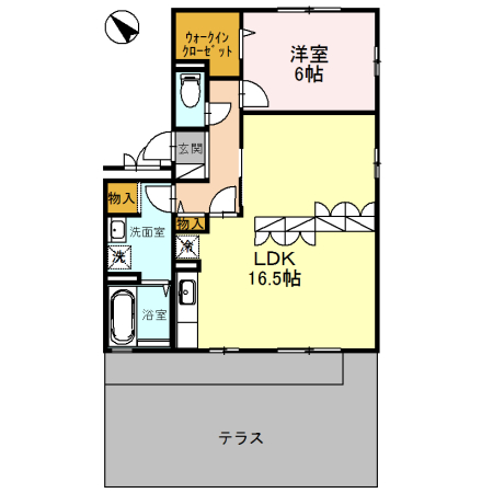 リビングタウンなかもずC棟の間取り