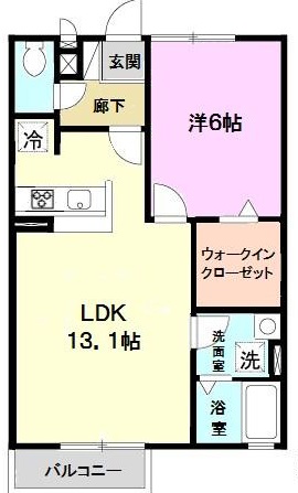 ガーデンコート車の間取り