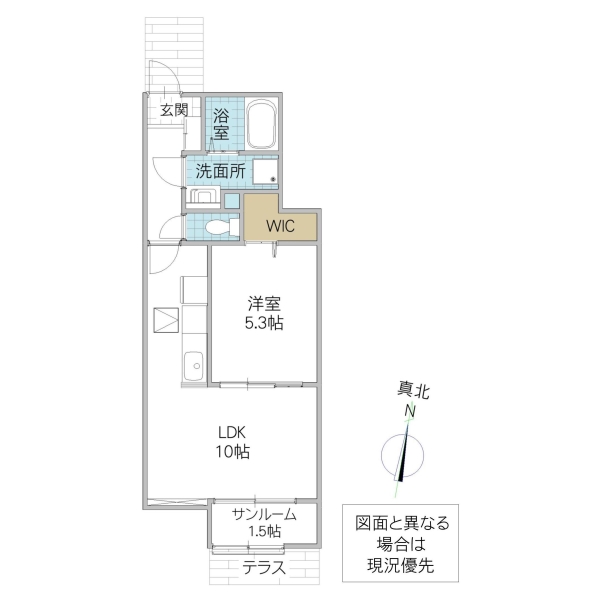 ブリス エイエム IIIの間取り