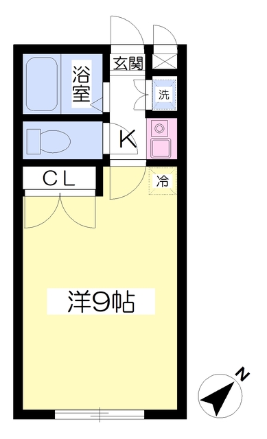 アイビス東金の間取り