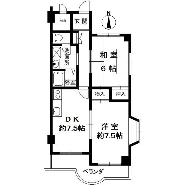 アペックス・コウヨウの間取り