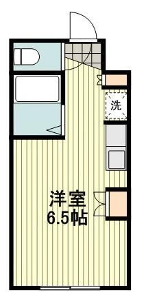 国立市富士見台のマンションの間取り