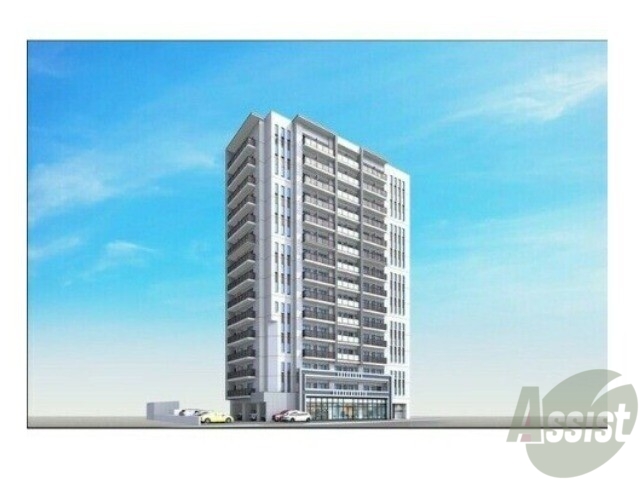 建物外観　完成予想パース「Ｆリミテッド北広島」完成予想パース