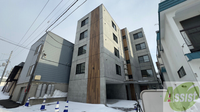 建物外観　札幌市北区北三十条西「プレドニア南麻生」