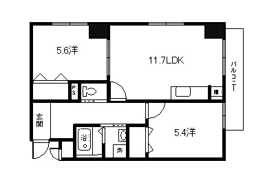 （仮称）伊倉本町新築マンションの間取り