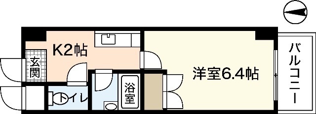 サンパレス横川の間取り