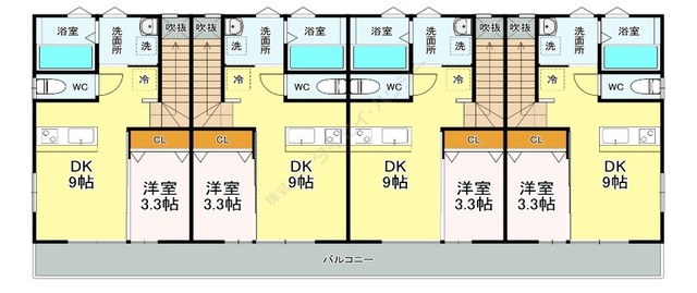 sen terrasse（センテラス）の間取り