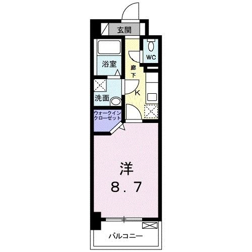 アコール　アネックスの間取り