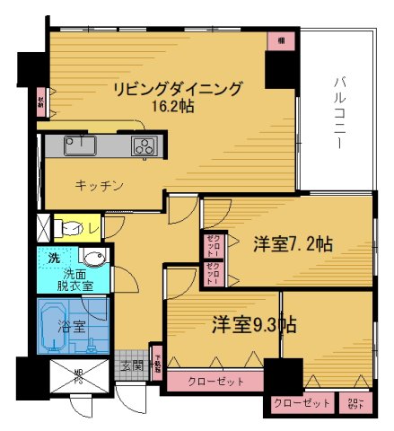 リンデンハイム府中の間取り