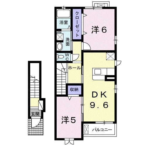 ラ　フェーリアの間取り