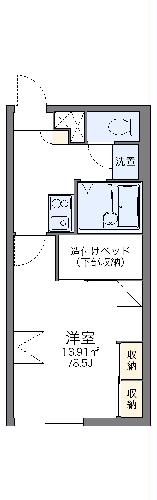 レオパレスａｙｅ．Iの間取り