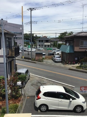 【東松山市松本町のアパートの眺望】