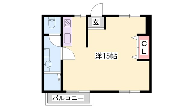 米田第一ビルの間取り