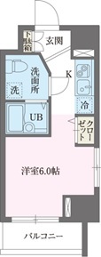 ＴＨＥパームス新小岩の間取り