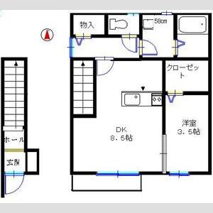 コンフォート青山の間取り