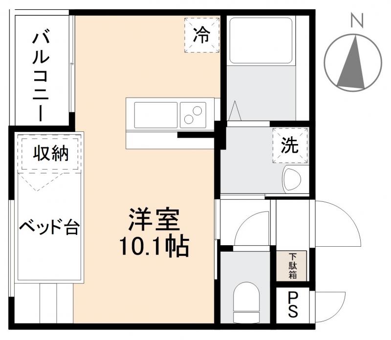 スミタスヴィラ瀬戸内西の間取り