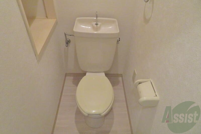 トイレ　トイレはシンプルで使いやすそうですねー。必需品ですよねー。