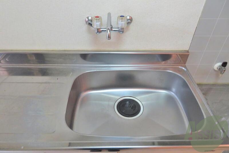 洗面設備　洗面所はキッチンと併用になります。洗う場所が減るので良いです