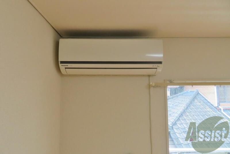 その他設備　エアコンがあれば夏の暑さと冬の寒さをしのげますねー。