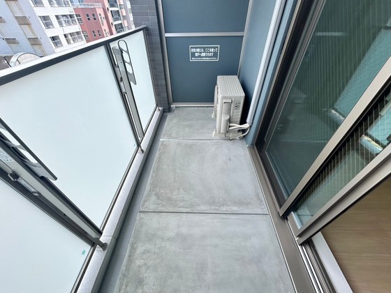 バルコニー　※別部屋の写真です