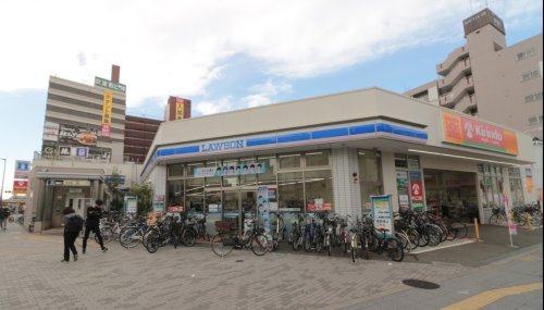 コンビニ　ローソン 岸里駅前店（コンビニ）まで503m